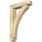 Ekena Millwork Thorton Craftsman Rough Sawn Bracket w/ Offset Brace, Douglas Fir, 6"W x 26"D x 38"H BKT0604X26X38THR04RDF - alternate 1